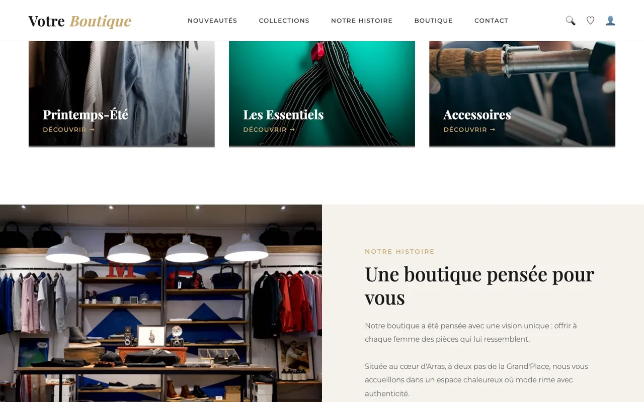 Boutique Mode — aperçu 2