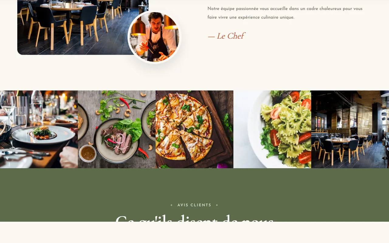 Restaurant Gastronomique — aperçu 2