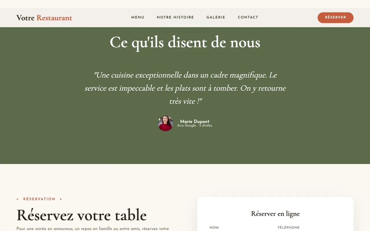 Restaurant Gastronomique — aperçu 3